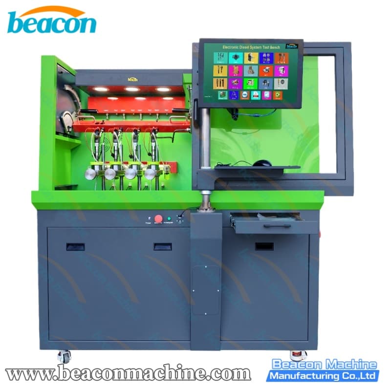 {CR304S 4-Station Common Rail Diesel Injector Test Bench with Coding}