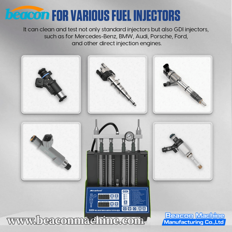 {V309 GDI Fuel Injector Tester and Cleaner (4-Cylinder)}