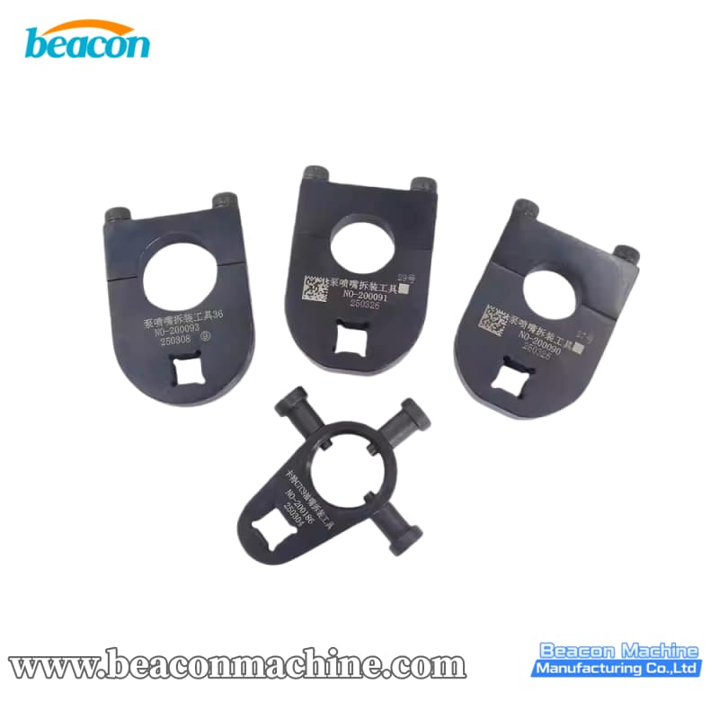 {4-Piece EUI Pump Nozzle Removal Socket Set (27mm, 29mm, 32mm, 36mm)}