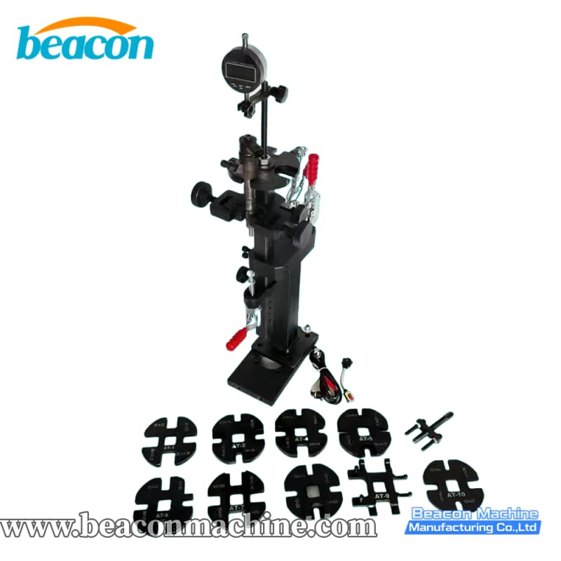 {Common Rail Diesel Injector Dismantling  Assembly Tool with Flip Bracket and AHE Dynamic Stroke Tester}