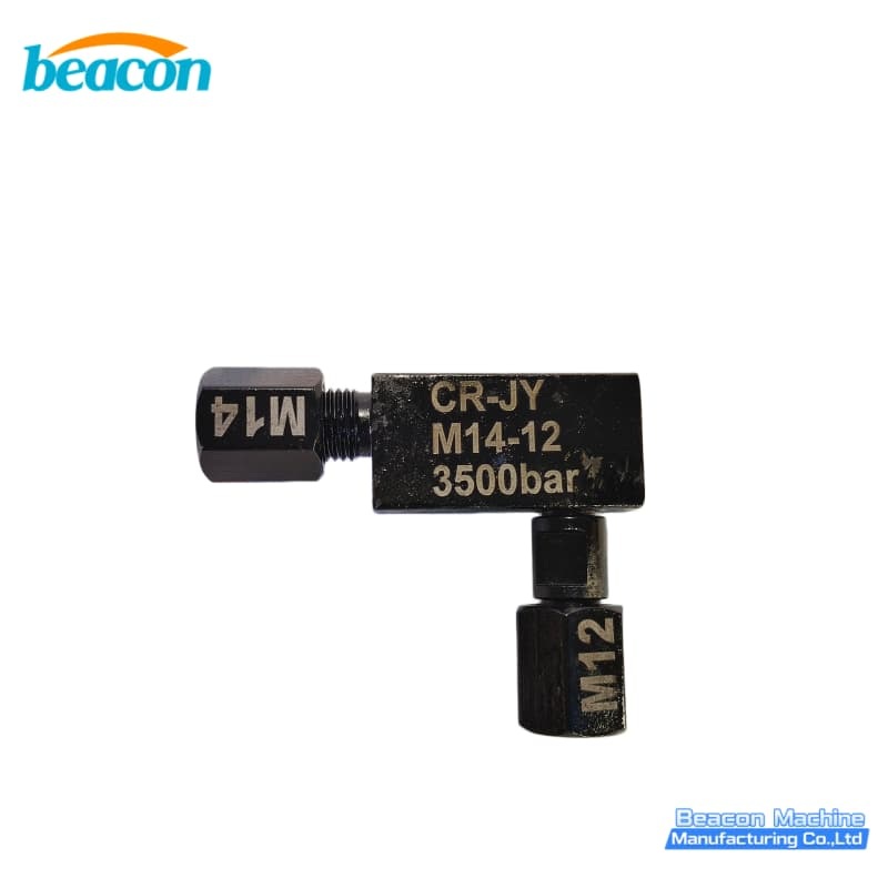 {G13-2 Common rail injector high pressure oil pipe M14-M12 connector}