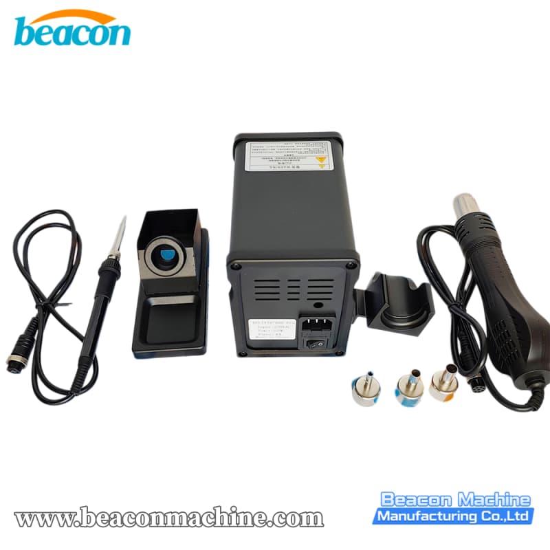 {High Quality Digital Display Temperature Control Welding Hot Air Gun Soldering Iron Soldering Station}