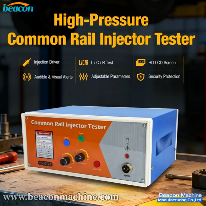 {CR-C V3 High-Pressure Common Rail Injector Tester}