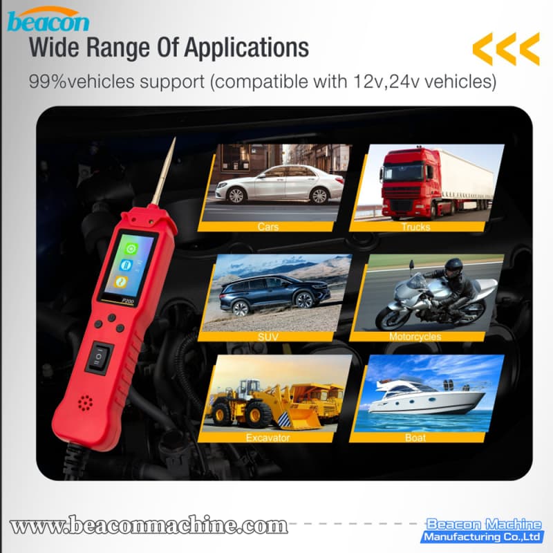 {P200 Automobile Truck Circuit System Tester}