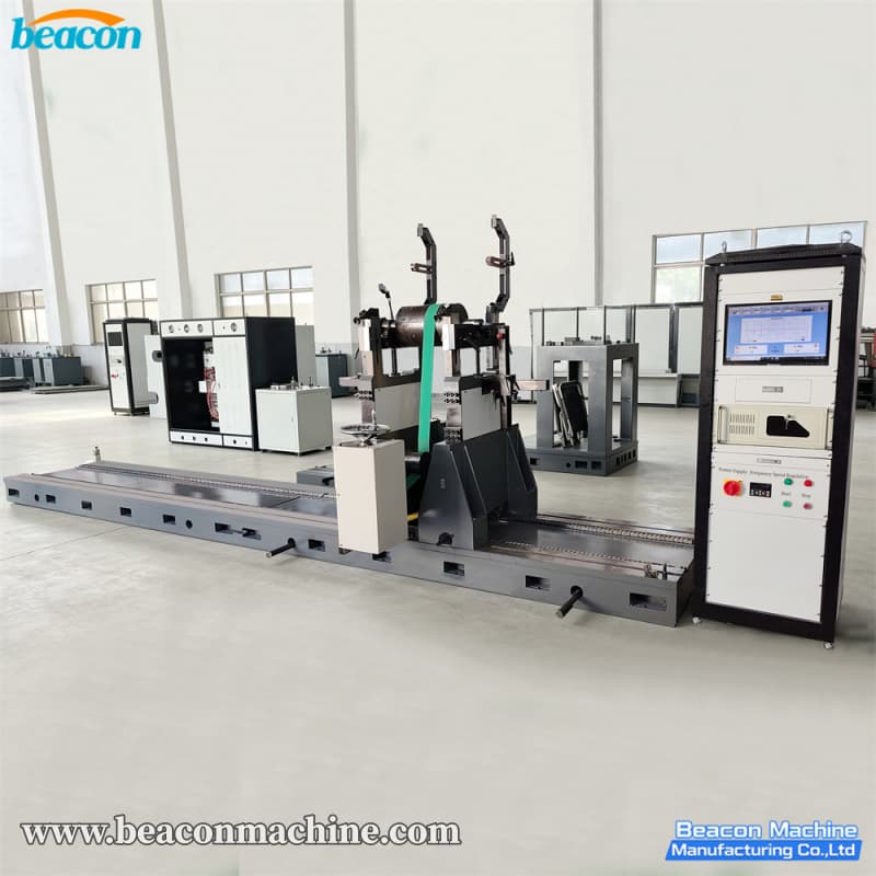 {YYQ-8000A Belt Drive Dynamic Balancing Machine for Generator Rotors}