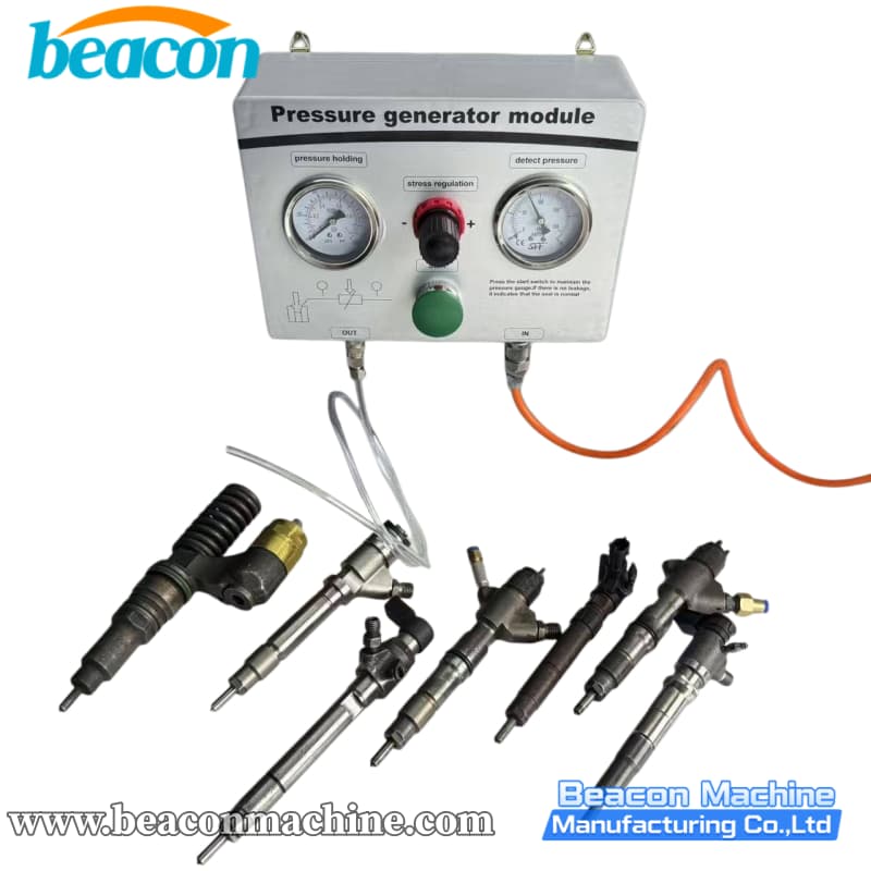 {Common Rail Injector Control Valve Positive Pressure Seal Tester}