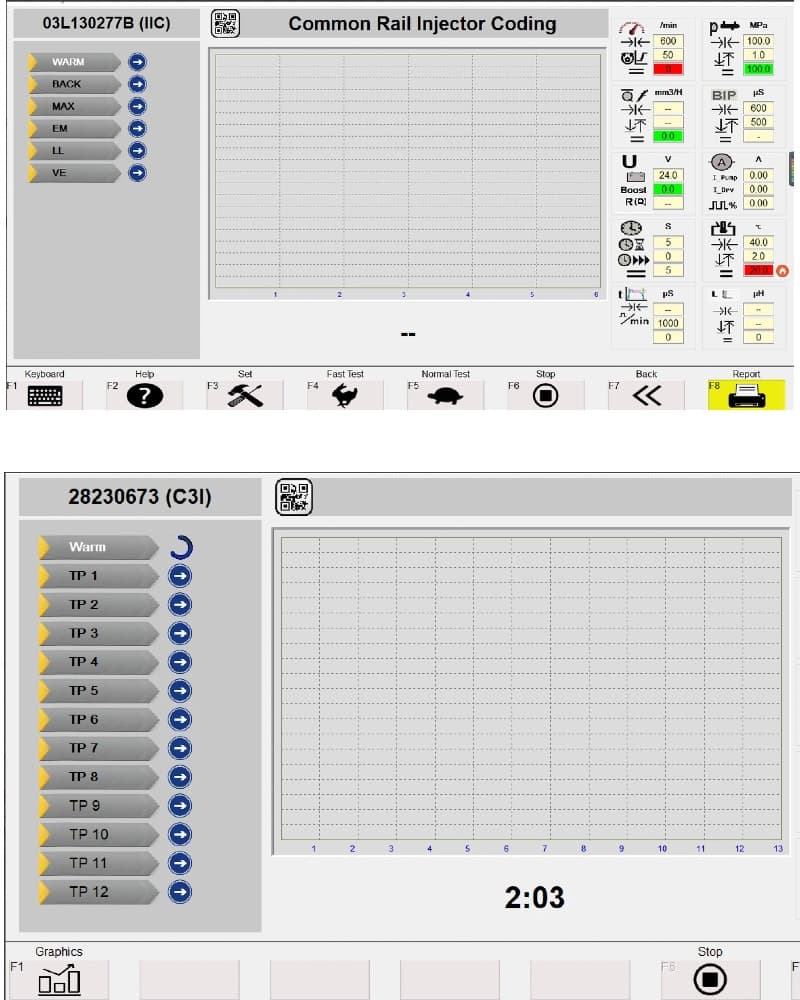 diesel injector programming